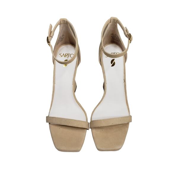 SARTO by Franco Sarto Womens 8.5 Dolores Ankle Strap Leather Sandal NEW - Picture 3 of 11